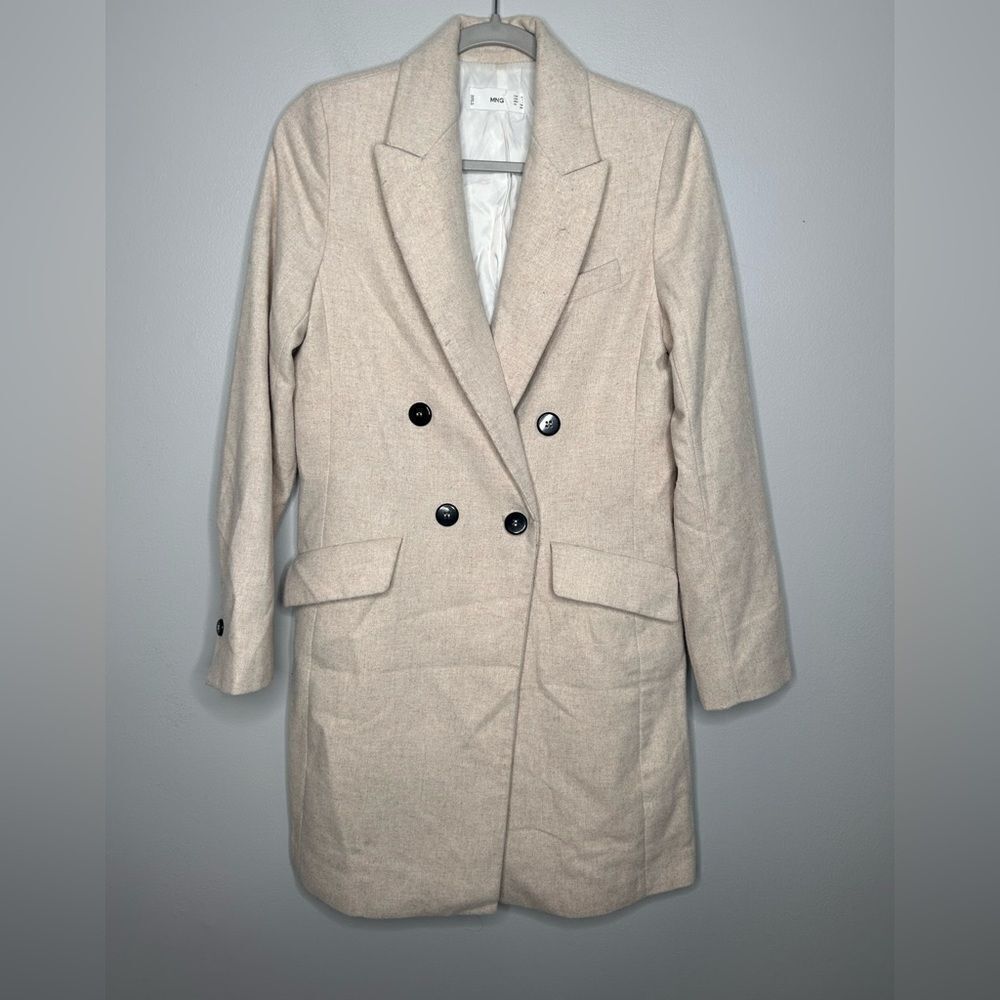 Mango Double breasted coat - Picture 2 of 4